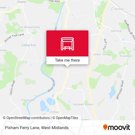Pixham Ferry Lane map