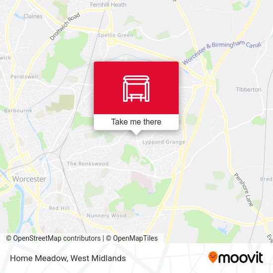 Home Meadow map