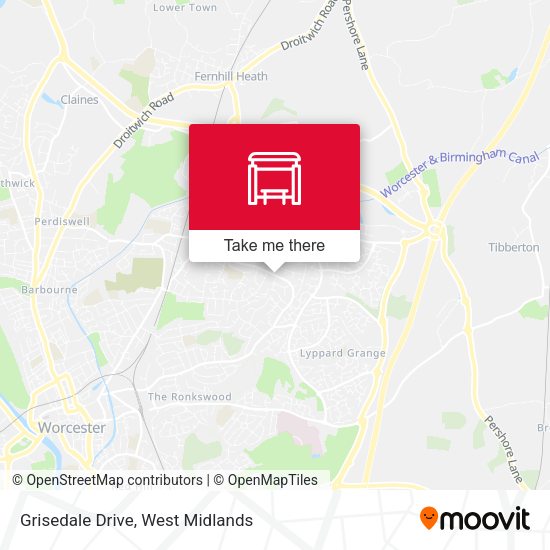 Grisedale Drive map