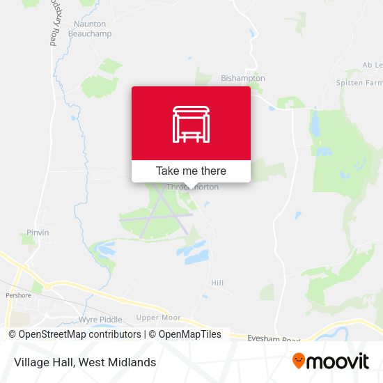 Village Hall map