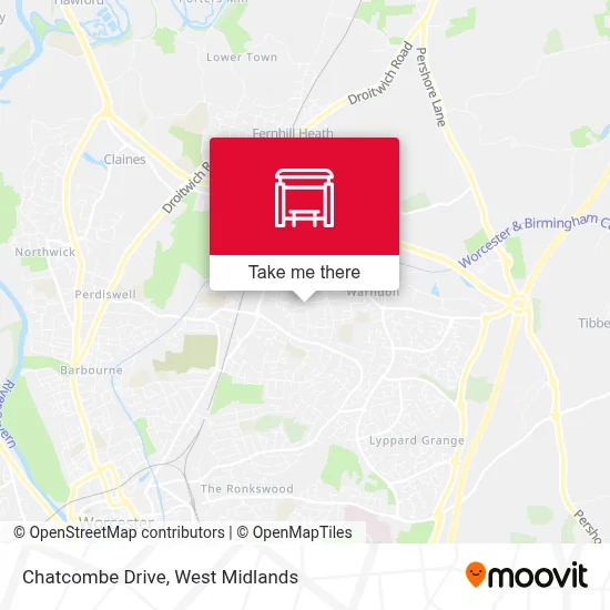 Chatcombe Drive map