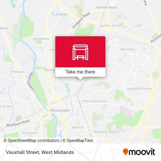 Vauxhall Street map
