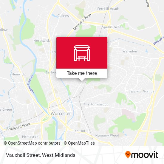 Vauxhall Street map