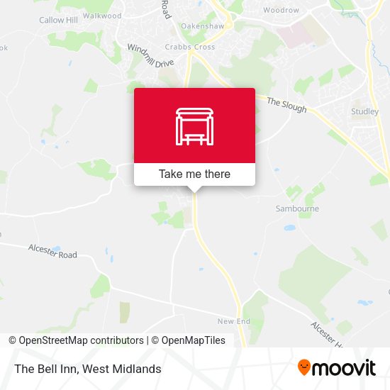 The Bell Inn map