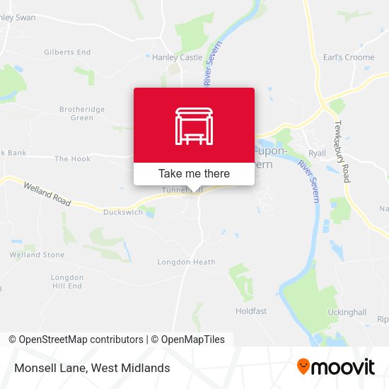 Monsell Lane map