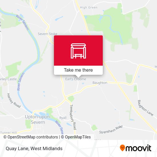 Quay Lane map