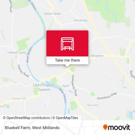 Bluebell Farm map