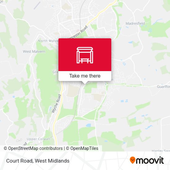 Court Road map