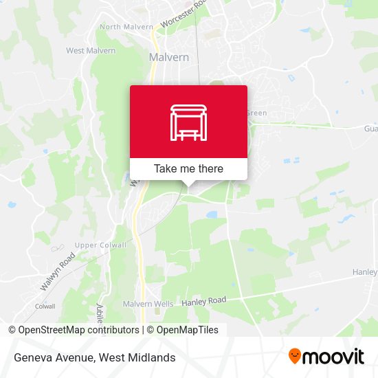 Geneva Avenue map