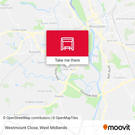 Westmount Close map