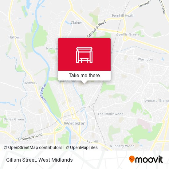 Gillam Street map