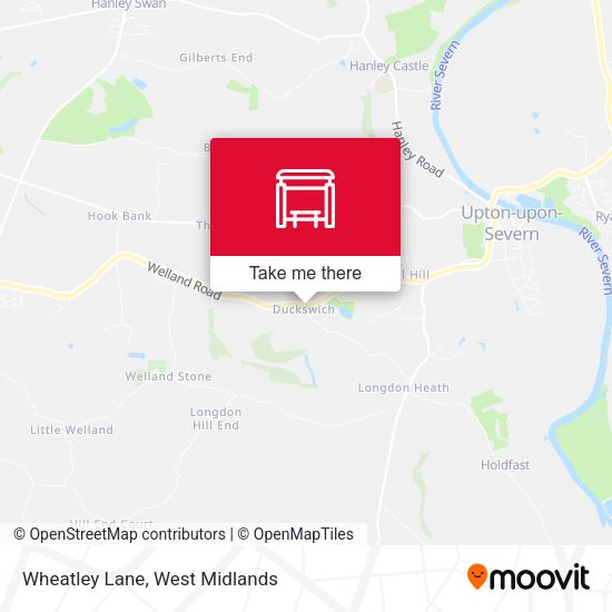 Wheatley Lane map