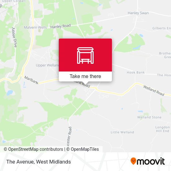 The Avenue map
