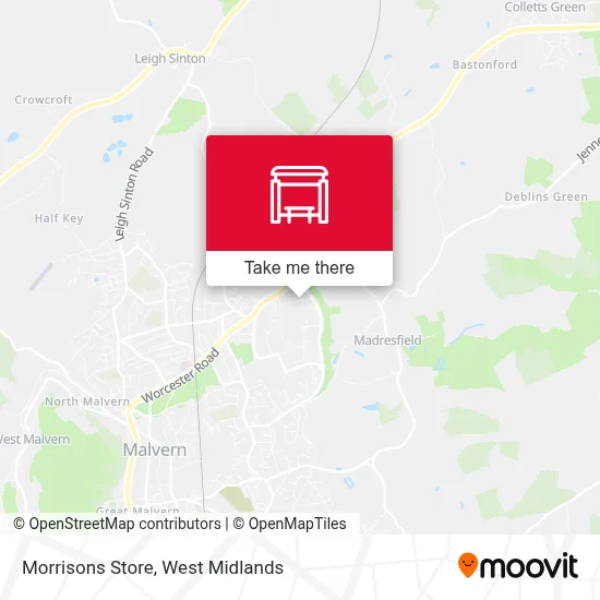Morrisons Store map