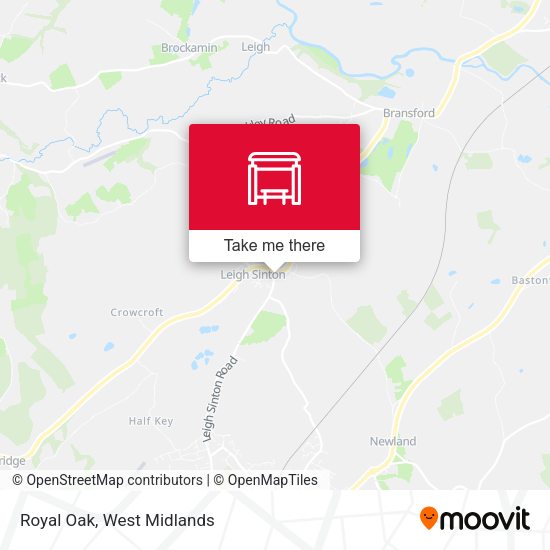 Royal Oak map