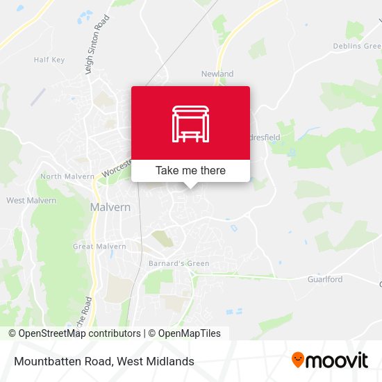 Mountbatten Road map