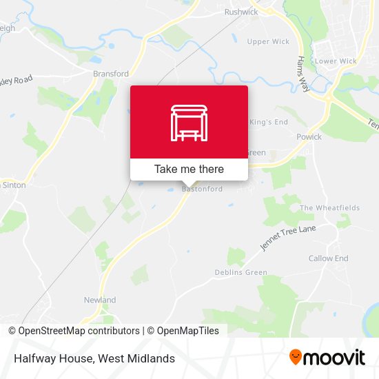 Halfway House map