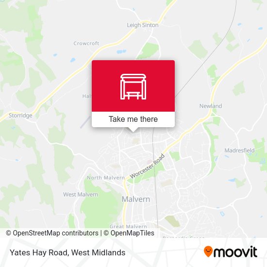 Yates Hay Road map