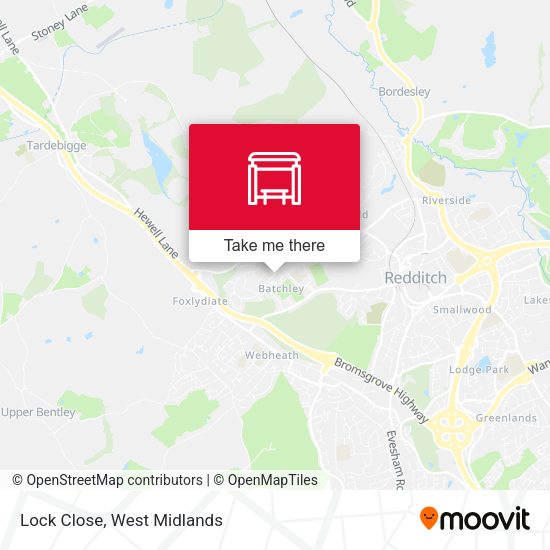 Lock Close map
