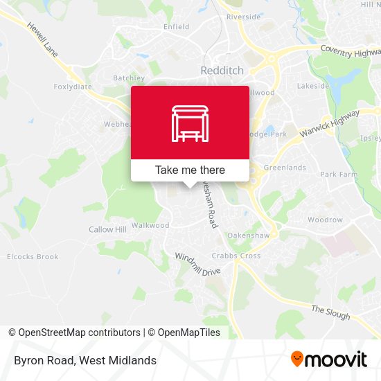 Byron Road map