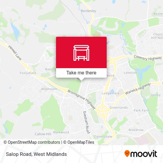 Salop Road map