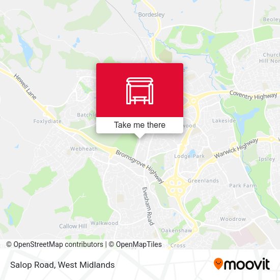 Salop Road map