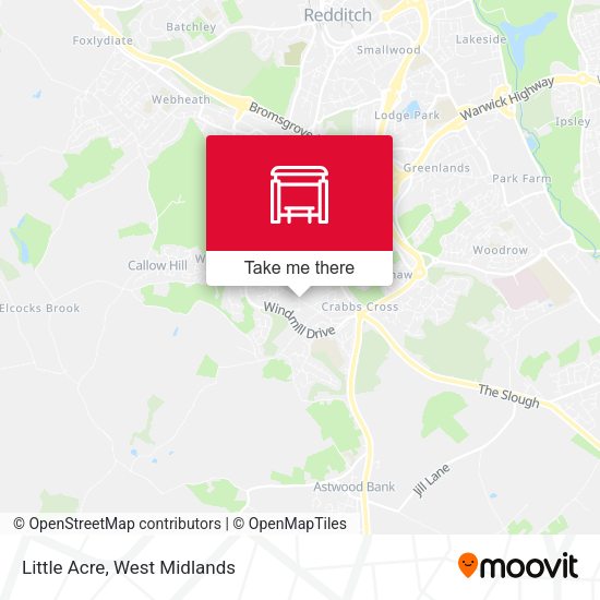 Little Acre map