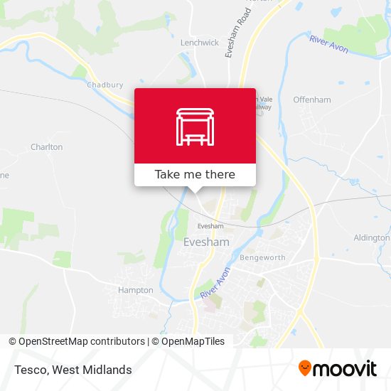 Tesco map