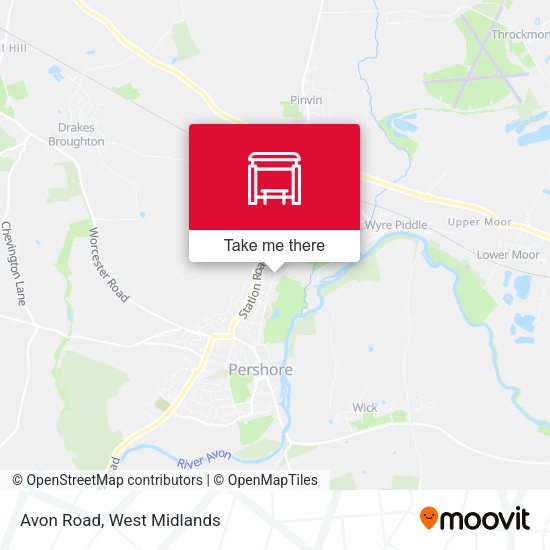 Avon Road map