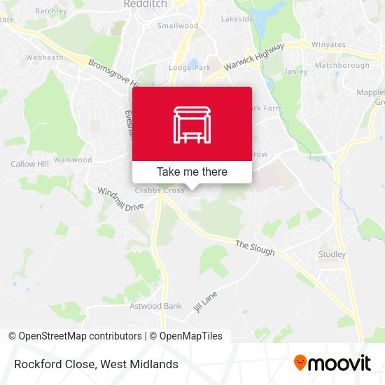 Rockford Close map
