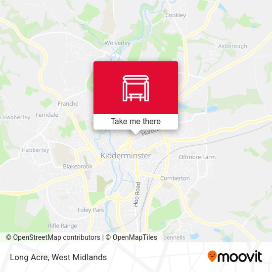 Long Acre map