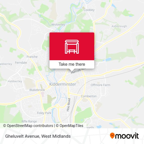 Gheluvelt Avenue map