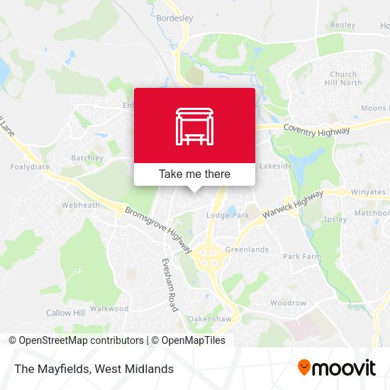 The Mayfields map