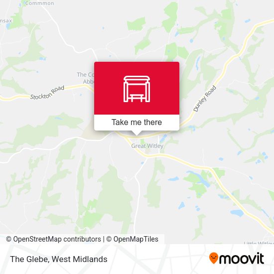 The Glebe map