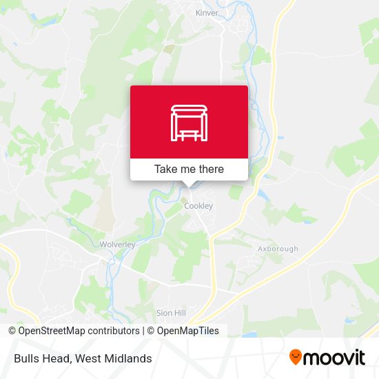 Bulls Head map