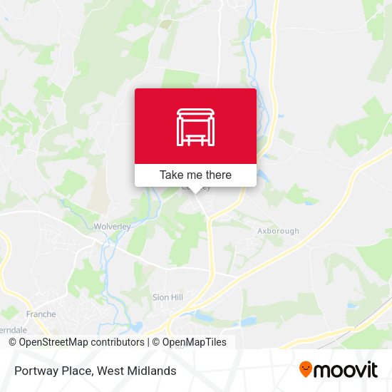 Portway Place map