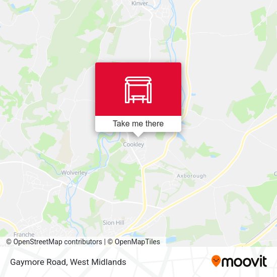 Gaymore Road map