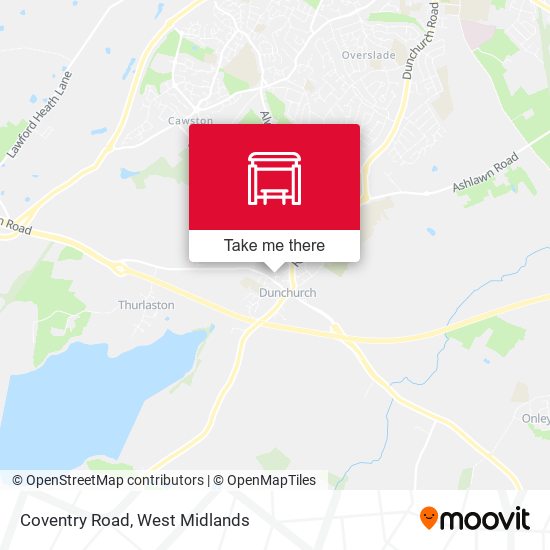 Coventry Road map