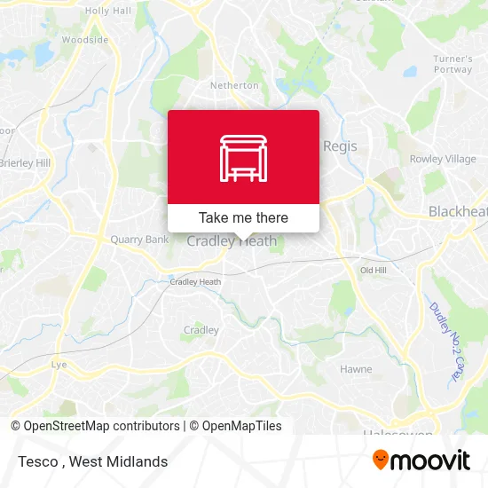 Tesco map
