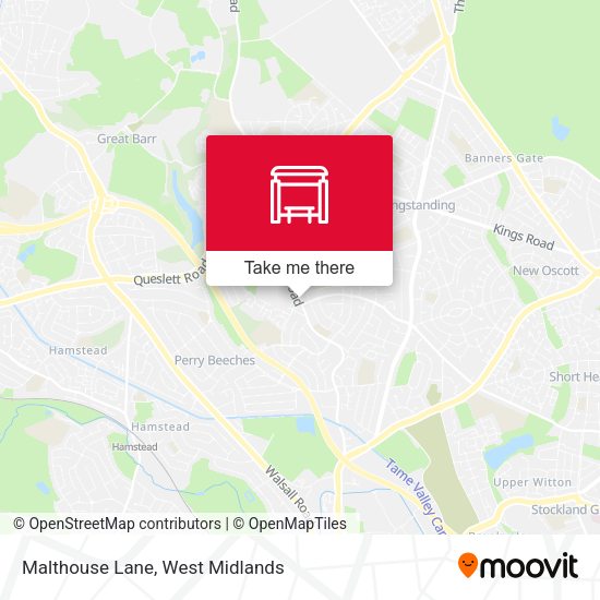 Malthouse Lane map