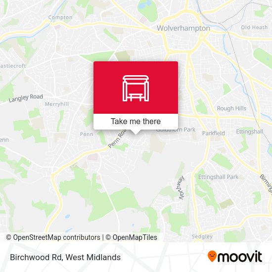 Birchwood Rd map