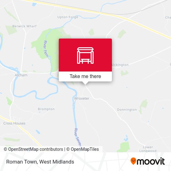 Roman Town map