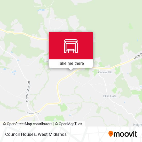 Council Houses map