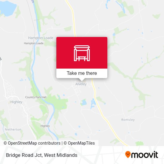 Bridge Road Jct map