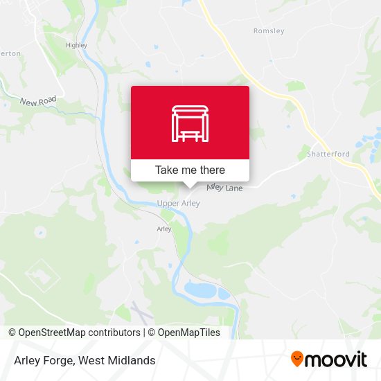 Arley Forge map