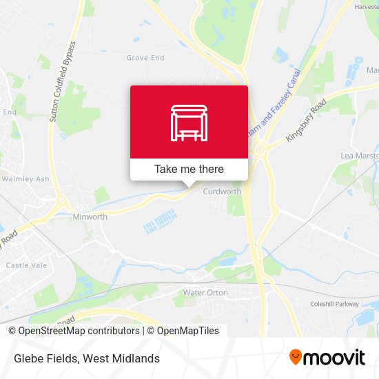 Glebe Fields map