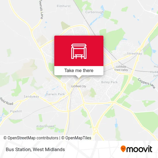 Bus Station map
