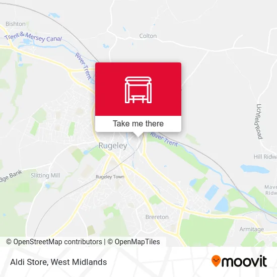 Aldi Store map