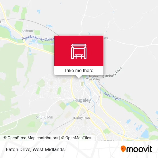 Eaton Drive map