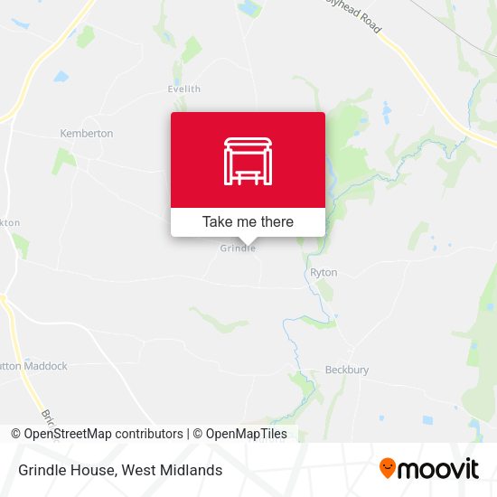 Grindle House map